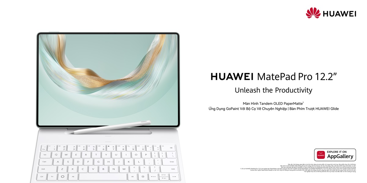 Mở bán máy tính bảng Huawei MatePad Pro 12.2 inch 2025, phục vụ công việc và học tập chuyên nghiệp nhất  - Anh 1 14