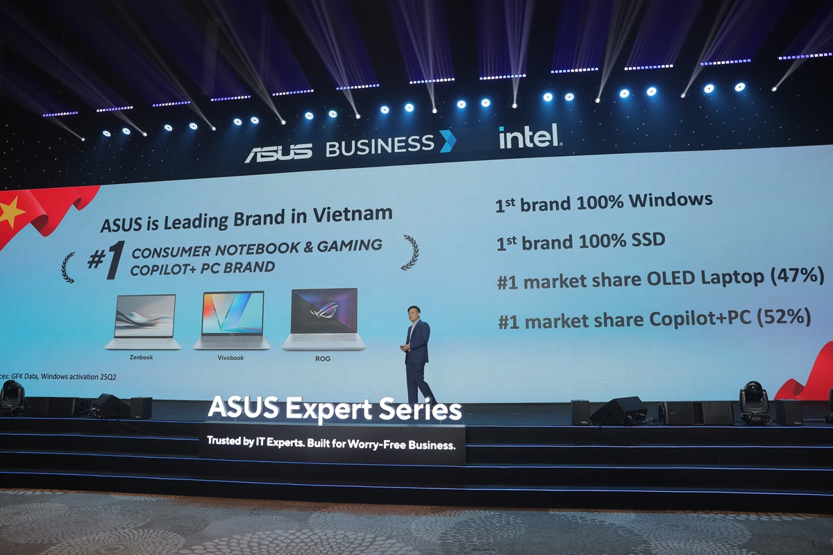 ASUS Expert Series - dải máy tính bền bỉ, hiệu suất, bảo mật cho doanh nghiệp Việt bước vào giai đoạn "vàng" nâng cấp - CTIN3870