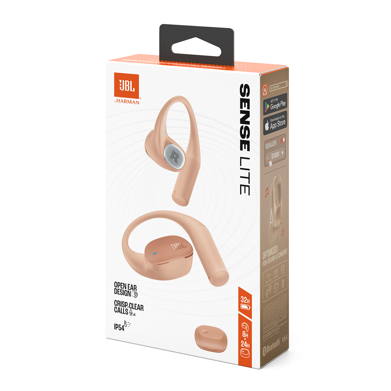 JBL Sense Lite – Tai nghe mở, thoải mái nhưng âm vẫn hay - JBL Sense Lite boxside beige
