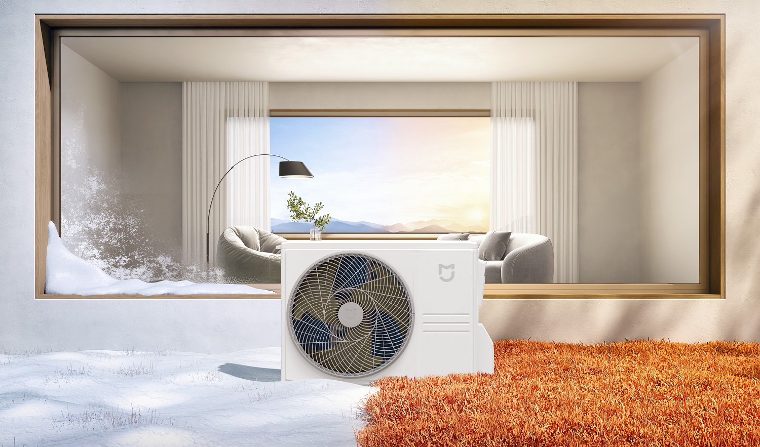 Hệ sinh thái gia dụng Mijia giá tốt, đẹp và hiệu năng cao được Xiaomi ra mắt tại Việt Nam - Mijia Air Conditioner Pro Eco Inverter Outdoor Unit
