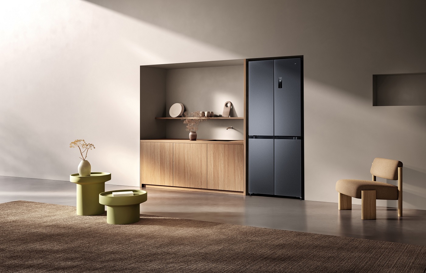 Hệ sinh thái gia dụng Mijia giá tốt, đẹp và hiệu năng cao được Xiaomi ra mắt tại Việt Nam - Mijia Refrigerator Cross Door 510L Aesthetics