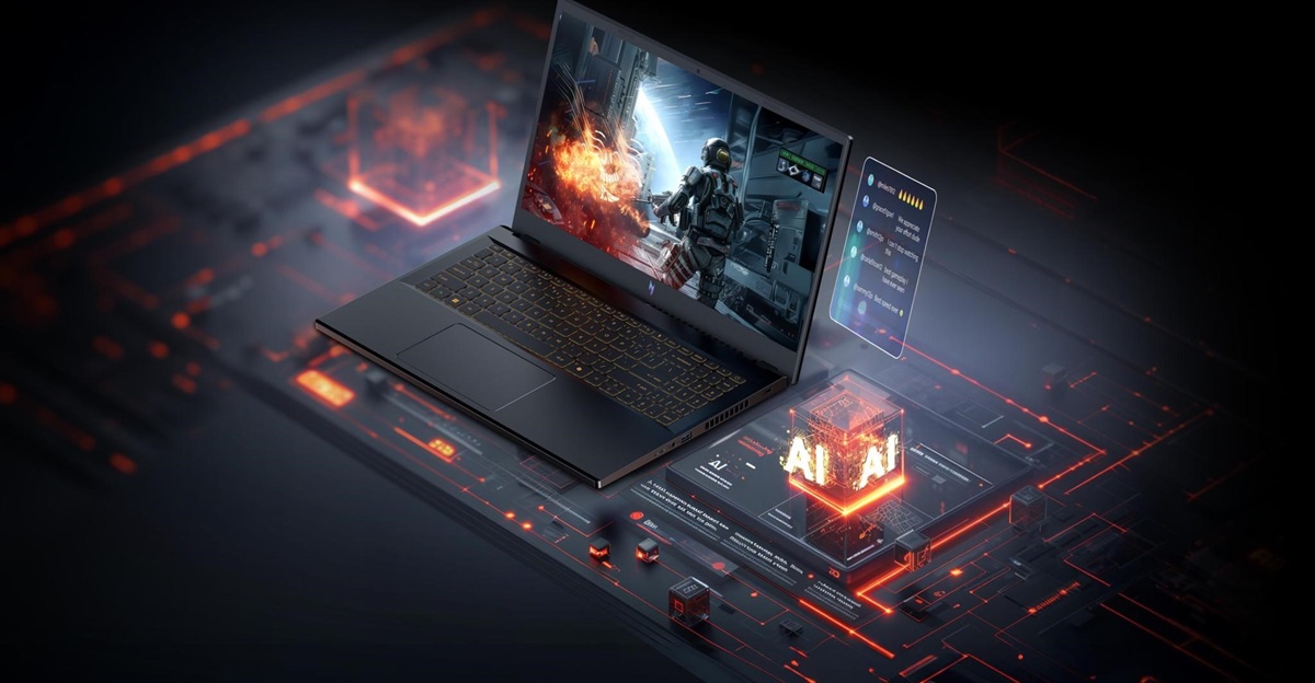 Acer Nitro V 15 ProPanel đại diện cho dòng laptop gaming AI phổ thông - af