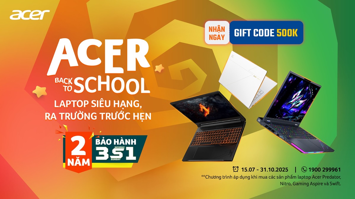 Acer Nitro V 15 ProPanel đại diện cho dòng laptop gaming AI phổ thông - afaaa