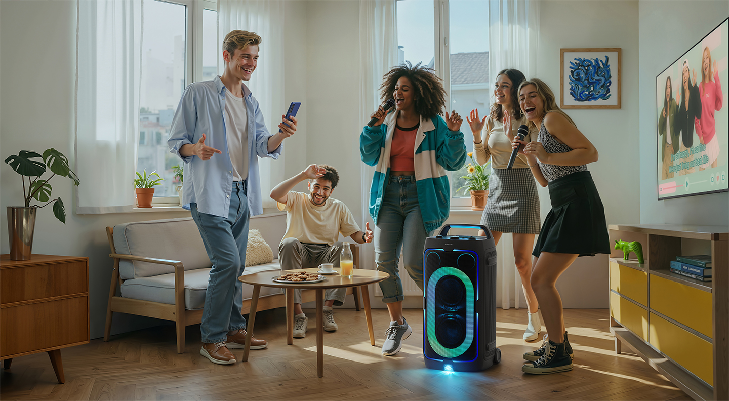 Loa Tháp Di Động ST50F và ST40F của Samsung, đáp ứng mọi như cầu sống chất - 01 Jam Session Stereo Play with TWS Loft Day 96DPI 1