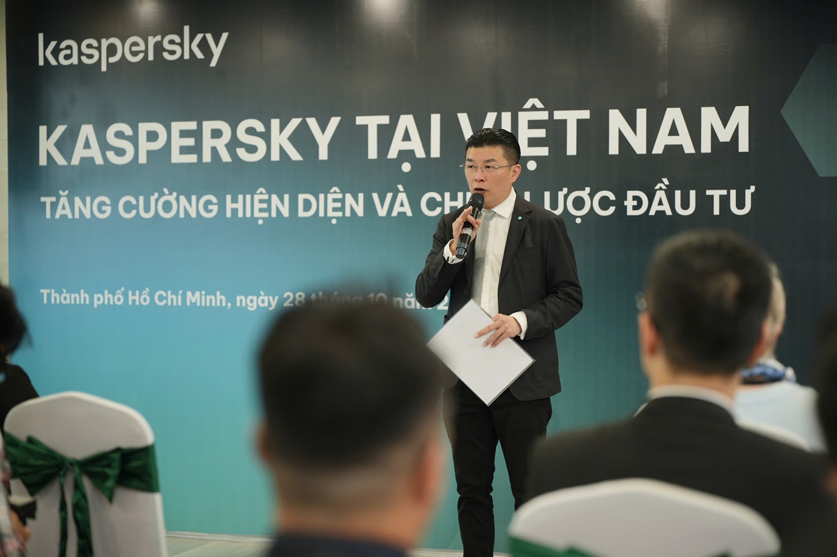 Kaspersky công bố tăng cường hiện diện, đầu tư dài hạn, phát triển nguồn lực bảo mật tại Việt Nam 2 Kaspersky công bố tăng cường hiện diện, đầu tư dài hạn, phát triển nguồn lực bảo mật tại Việt Nam - Anh Kaspersky 2 Kaspersky strengthens presence in Vietnam through strategic investments