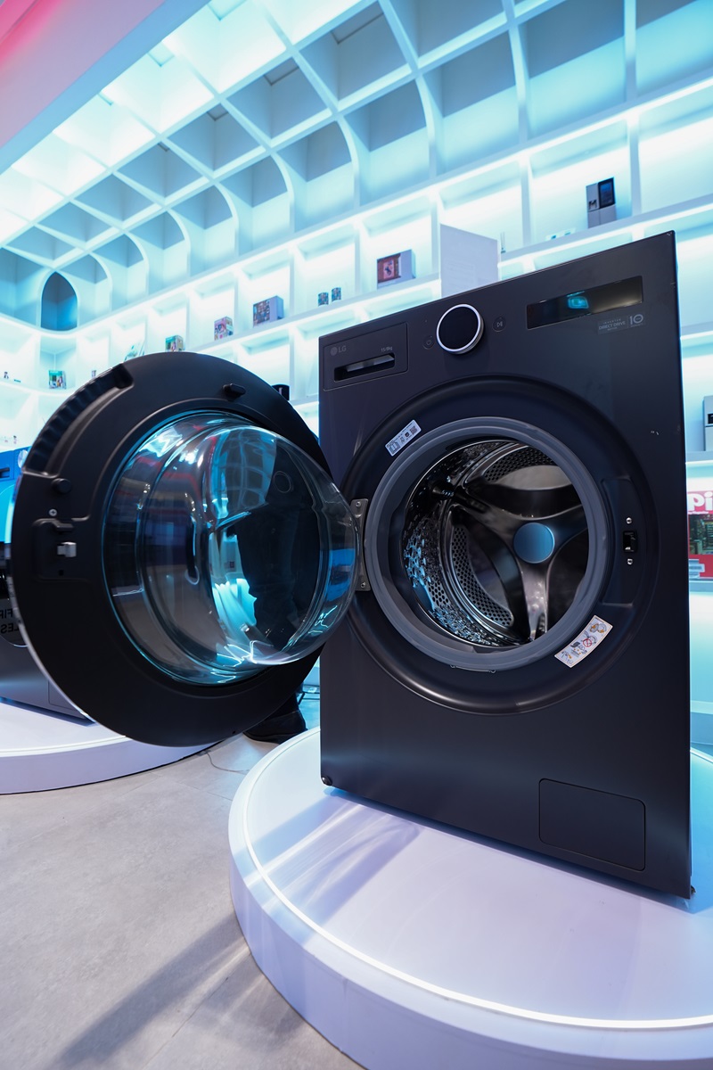 Bộ giải pháp giặt sấy LG 2026 lột xác về thiết kế lẫn công nghệ, giảm 60% vi nhựa, tiết kiệm 40% điện - The he may giat LG AI DD™ 2.0 co kha nang ca nhan hoa dua tren thoi quen nguoi dung