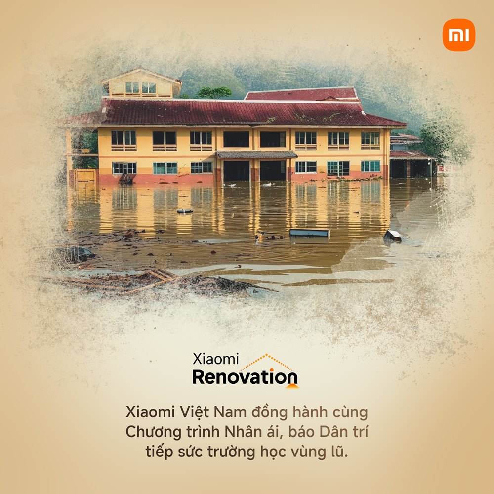 Phát động chiến dịch Xiaomi Renovation 2025 – Kiến tạo Không gian Mơ ước vì Tương lai - Xiaomi Chuong trinh Nhan ai bao Dan Tri