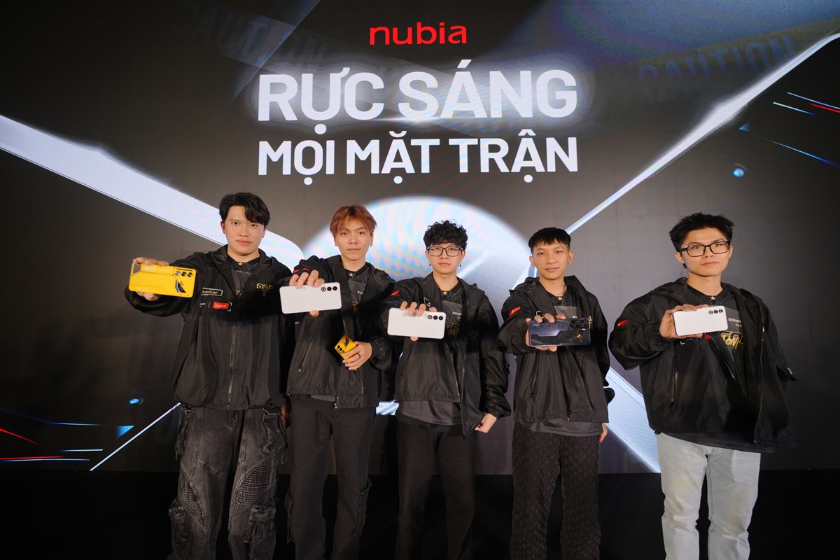 nubia NEO 3 GT 5G phiên bản màu trắng, mát lòng game thủ - nubia NEO 3 GT 5G mau trang xuat hien danh dau su tro lai voi Saigon Phantom