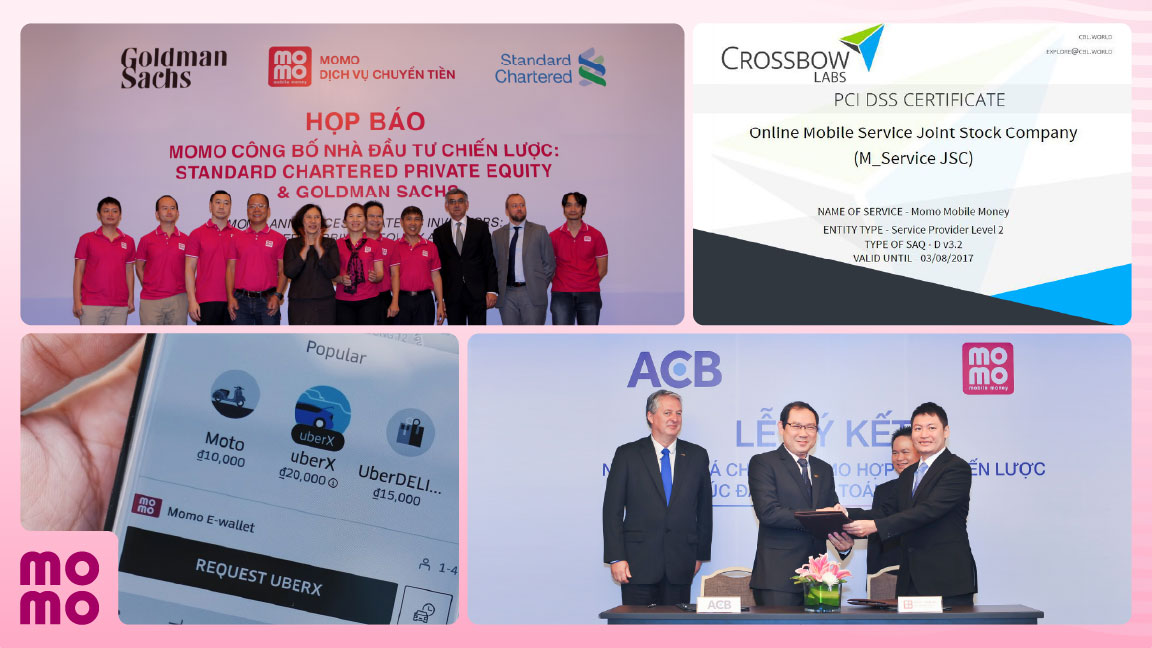 15 năm MoMo: Hành trình chuyển mình hướng đến hơn 30 triệu người dùng 1 15 năm MoMo: Hành trình chuyển mình hướng đến hơn 30 triệu người dùng - 2. 2014 2019 Nang chuan van hanh Ket noi quoc te