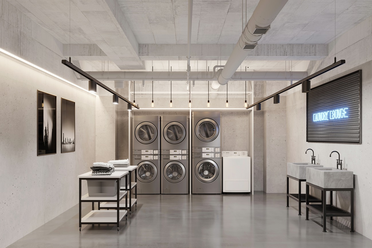 LG giới thiệu máy giặt sấy công nghiệp, phù hợp mô hình thương mại và dịch vụ tại Việt Nam  - Commercial WM Lifestyle Apartment1