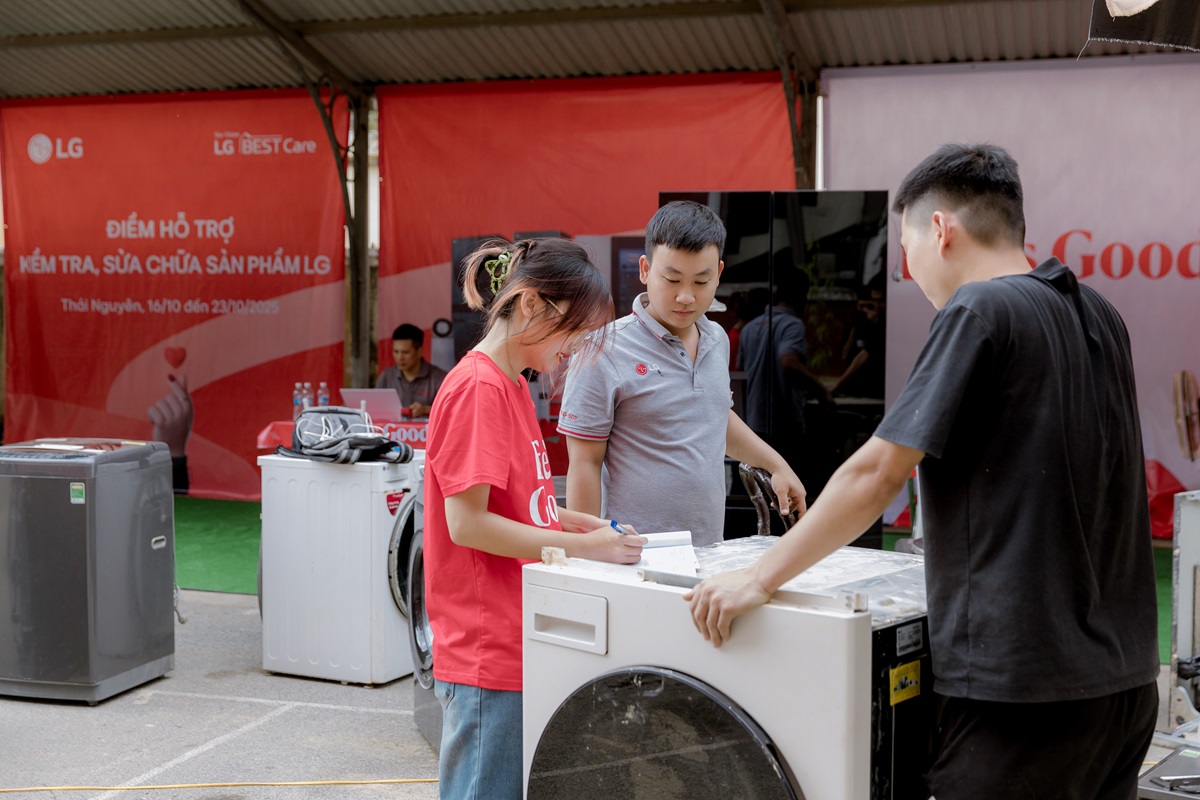LG miễn phí kiểm tra và sửa chữa thiết bị điện tử gia dụng đến 11 tỉnh thành miền Trung ảnh hưởng bão lũ 3 LG miễn phí kiểm tra và sửa chữa thiết bị điện tử gia dụng đến 11 tỉnh thành miền Trung ảnh hưởng bão lũ - Hinh 8