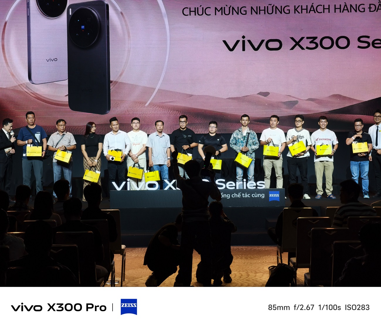 vivo X300 series - Vua tele chính thức ra mắt chinh phục nhiếp ảnh gia di động tại Việt Nam - IMG 20251119 113407 1