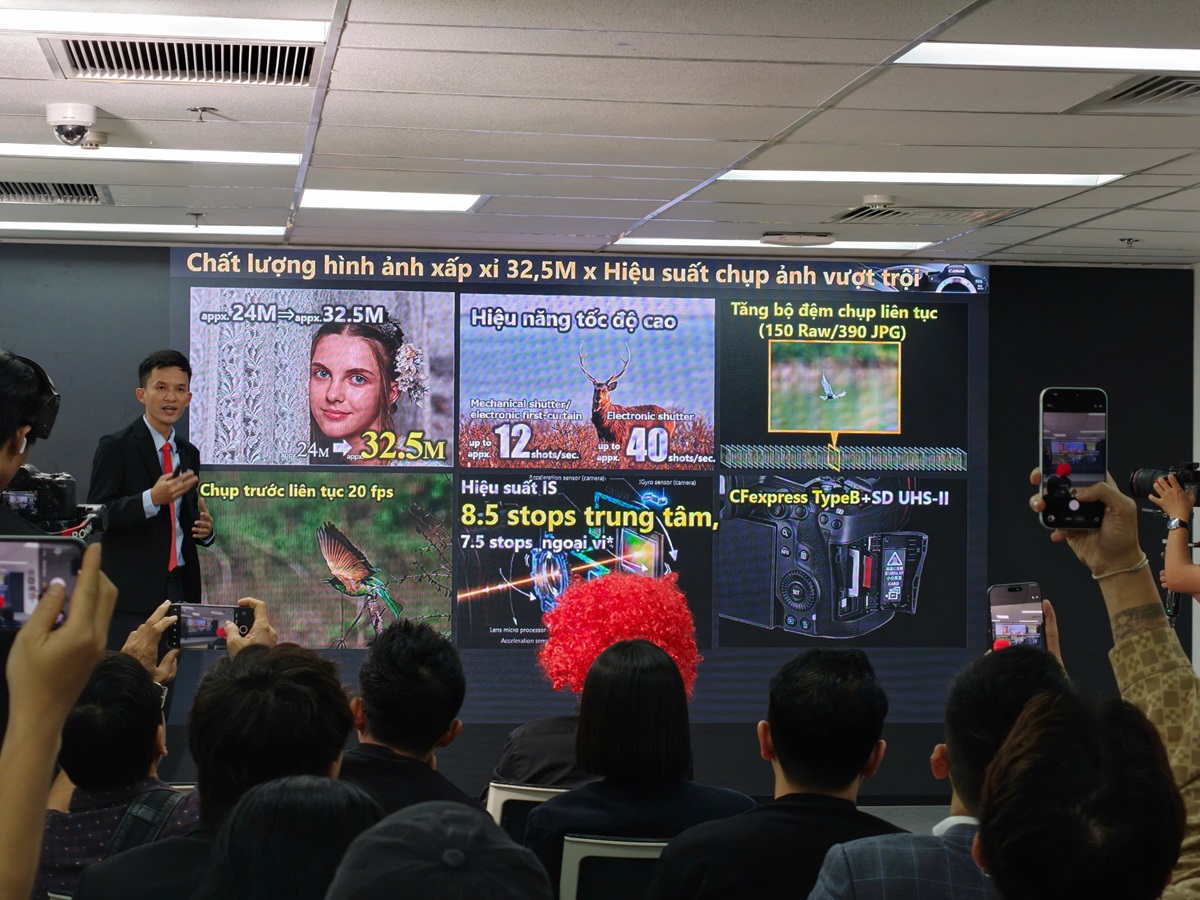 Canon ra mắt bộ đôi EOS R6 Mark III và ống kính RF 45mm f/1.2 STM: Hoàn hảo cho người thích kể chuyện bằng hình ảnh 1 Canon ra mắt bộ đôi EOS R6 Mark III và ống kính RF 45mm f/1.2 STM: Hoàn hảo cho người thích kể chuyện bằng hình ảnh - z7196009952992 63719ad0d494e8906de574fb1f7713b7