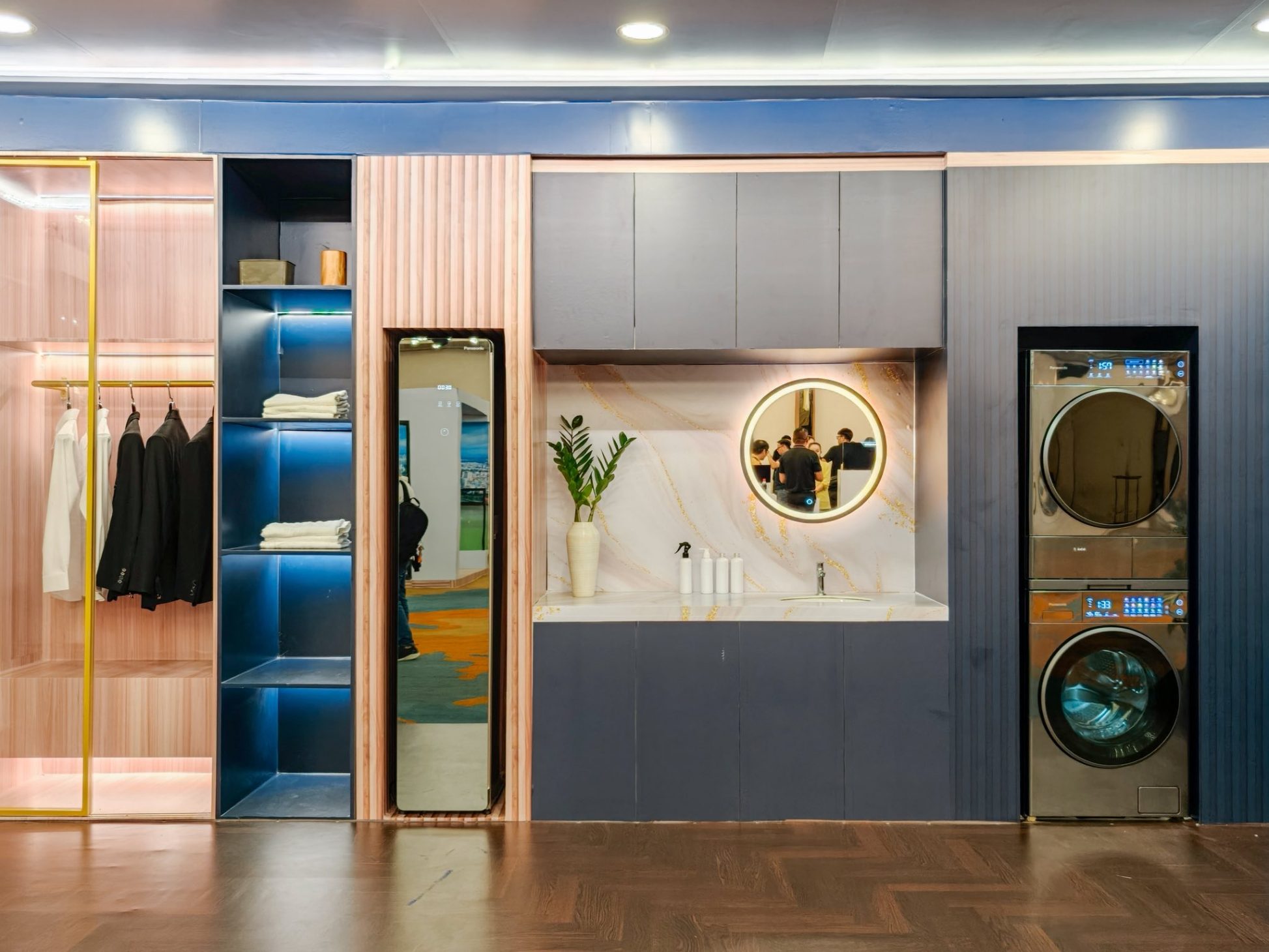 Loạt sản phẩm gia dụng, đặc biệt là tủ lạnh nhiều cánh của Panasonic, gây ấn tượng cho một gian bếp trong mơ - 590932382 25273378362290595 5046937574924938853 n