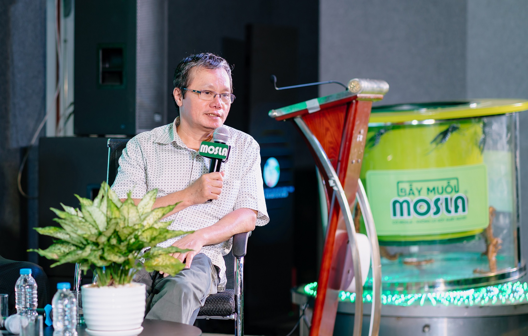 Ra mắt sản phẩm an toàn-Bẫy muỗi Mosla và khởi động chiến dịch phòng chống sốt xuất huyết - Bác sĩ Trương Hữu Khanh Phó chủ tịch Liên chi hội Truyền nhiễm TP Hồ Chí Minh Nguyên trưởng khoa Nhiễm Thần kinh Bệnh viện Nhi Dồng 1 chia sẻ tại sự kiện