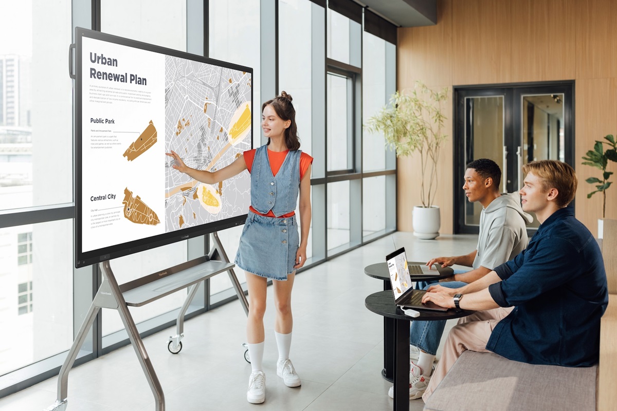 ViewSonic ra mắt màn hình tương tác ViewBoard IFP63 Series với bảo mật EDLA cấp doanh nghiệp - Image 4 Scenario Photo Higher Education