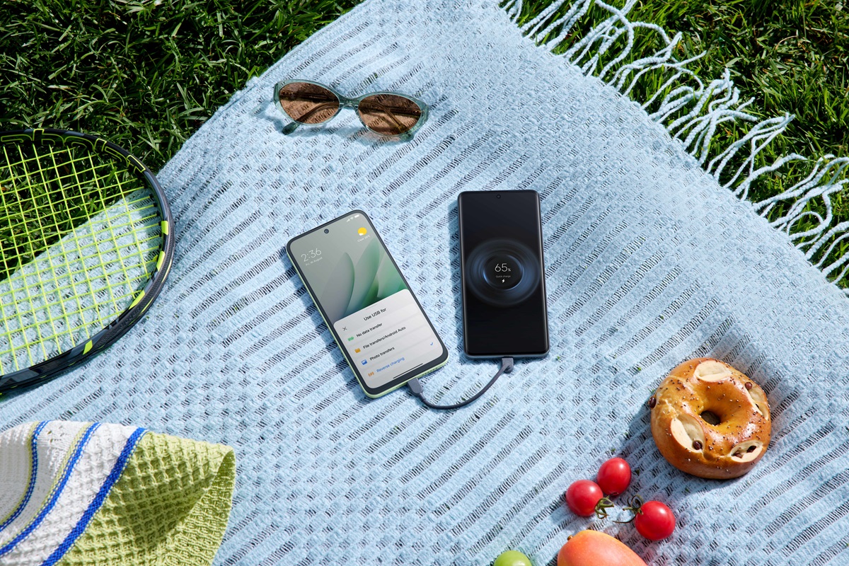 Ra mắt REDMI 15 5G: Kết nối linh hoạt, pin còn 1% vẫn ở chế độ chờ, camera kép AI 50MP, tầm giá 5 triệu đồng - REDMI 15 5G Reverse Charging