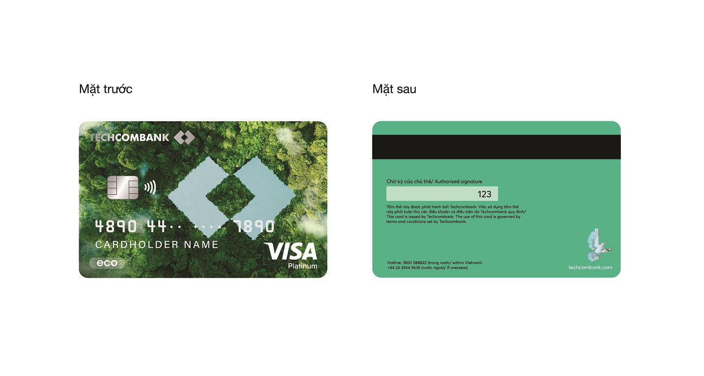 Visa và Techcombank đạt Giải thưởng Sáng tạo Công nghệ ESG 2025, khi biến mọi chi tiêu thành hành động Xanh bằng Thẻ Techcombank Visa Eco - The Techcombank Visa Eco