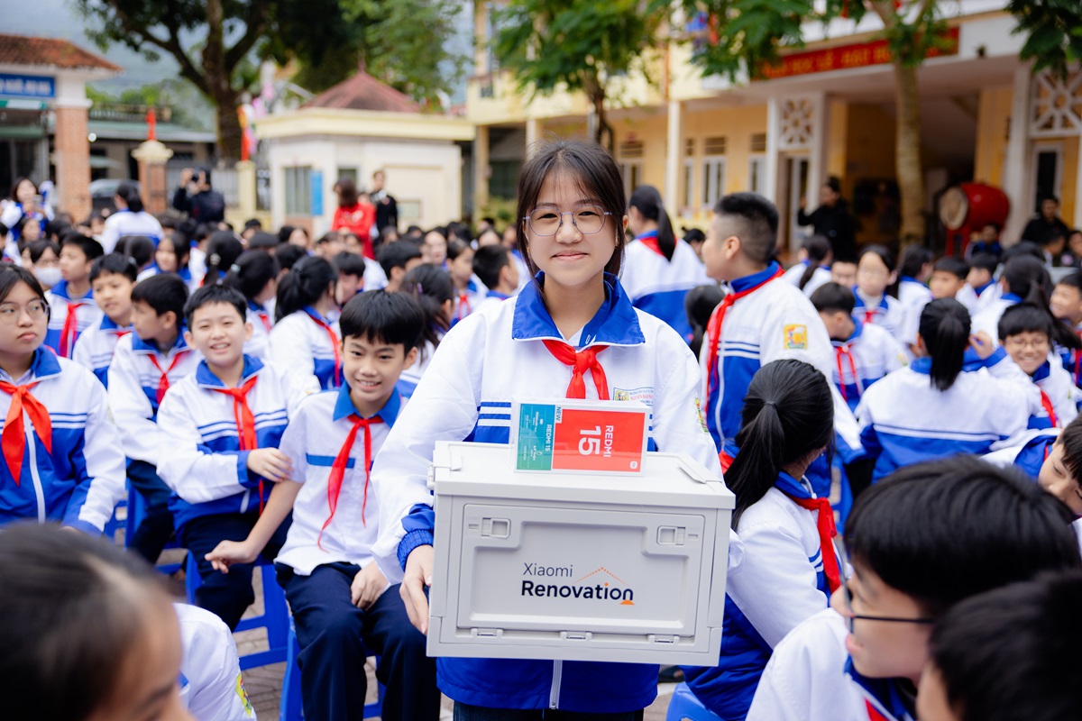 Chiến dịch Xiaomi Renovation 2025: Cải tạo trường, tặng thiết bị dạy học, khắc phục hậu quả sau thiên tai 1 Chiến dịch Xiaomi Renovation 2025: Cải tạo trường, tặng thiết bị dạy học, khắc phục hậu quả sau thiên tai - Xiaomi Renovation Tuyen Quang 3