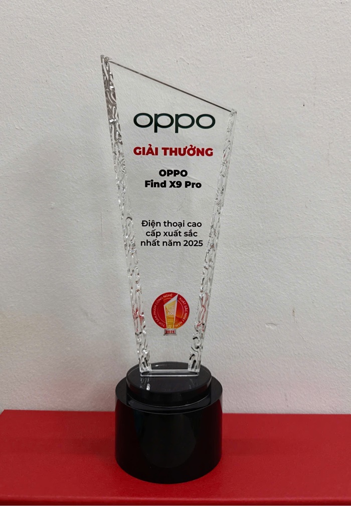 Giải Editor’s Choice Awards 2025: OPPO Find X9 Pro - Điện thoại cao cấp xuất sắc nhất năm 2025 1 Giải Editor’s Choice Awards 2025: OPPO Find X9 Pro - Điện thoại cao cấp xuất sắc nhất năm 2025 - z7405582392667 94475362e75d840a96b9975817684814