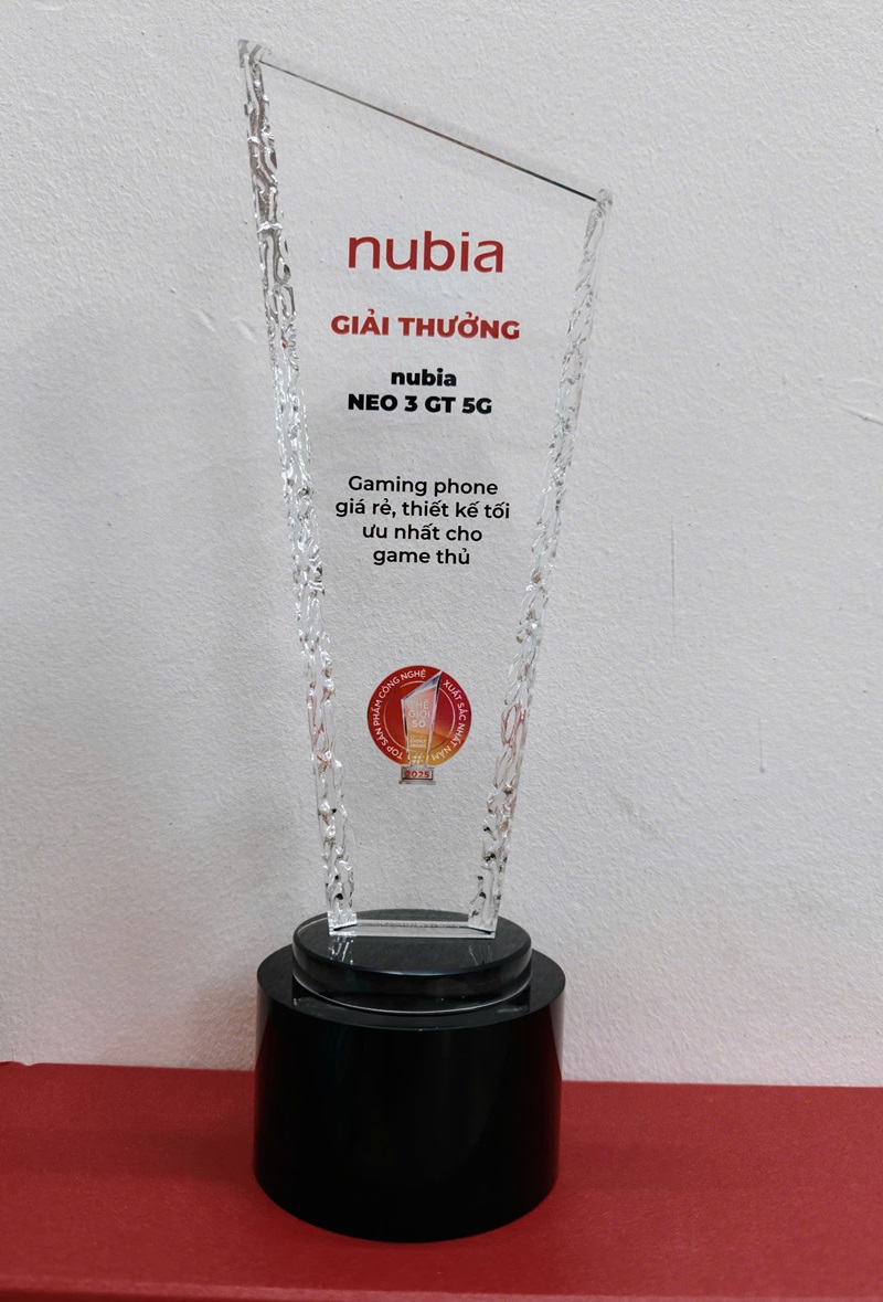 Giải Editor’s Choice Awards 2025: nubia NEO 3 GT 5G - Gaming phone giá rẻ, thiết kế tối ưu nhất cho game thủ 1 Giải Editor’s Choice Awards 2025: nubia NEO 3 GT 5G - Gaming phone giá rẻ, thiết kế tối ưu nhất cho game thủ - z7445889694406 9d6a24024a20aa787a7f1faf7fb626f7