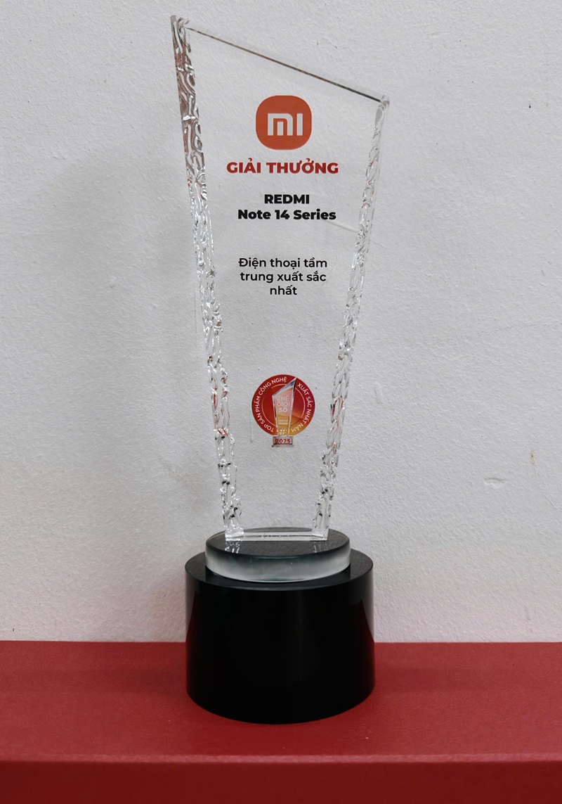 Giải Editor’s Choice Award 2025s: REDMI Note 14 Series - Điện thoại tầm trung xuất sắc nhất 2025 - z7445889699922 f66f01a1deda4f1fc38c2e2c82f81d85