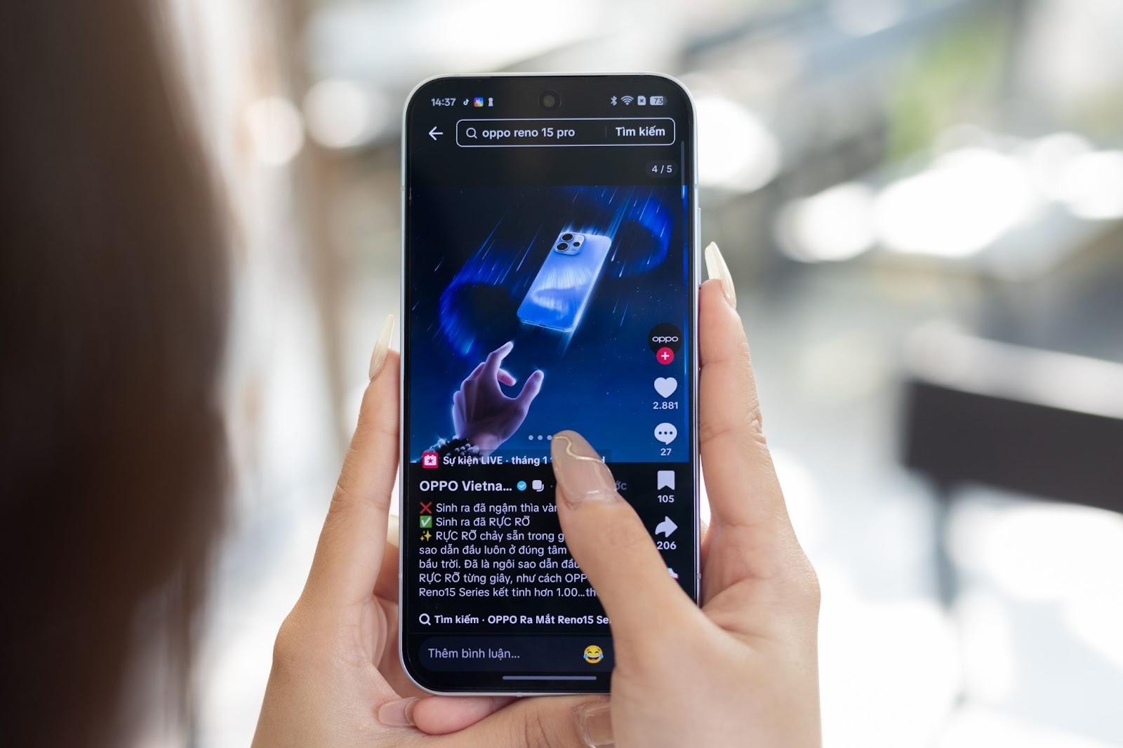 Trải nghiệm sâu OPPO Reno15 Series: "Hào quang" từ thiết kế đến khả năng nhiếp ảnh AI thông minh 200MP 9 Trải nghiệm sâu OPPO Reno15 Series: "Hào quang" từ thiết kế đến khả năng nhiếp ảnh AI thông minh 200MP - image 11