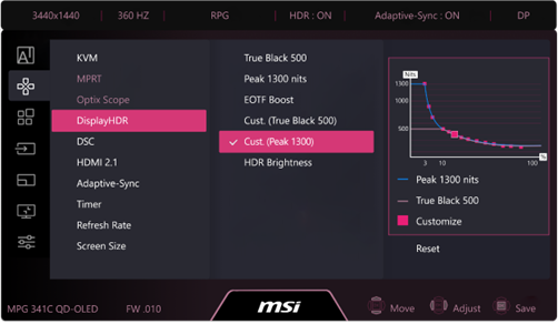 MSI có màn hình gaming mới tỉ lệ 21:9 UWQHD với tần số quét 360Hz - msi man hinh 1