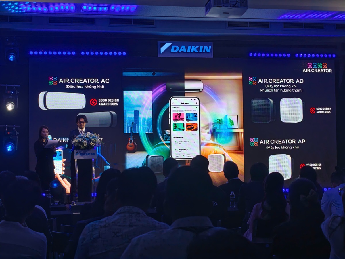 Daikin ra mắt máy điều hòa, máy lọc không khí AIR CREATOR, thiết kế độc đáo, tỏa mùi hương, cá nhân hóa cao - z7440302240786 427b08cbdcabcc6201dff85da4ee1b8b