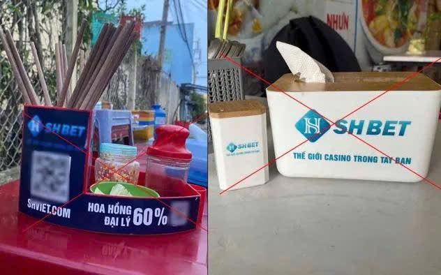 Cảnh giác: Quà tặng miễn phí gắn quảng cáo web cờ bạc, cá cược tại các cửa hàng, quán ăn - 640376504 933138746147793 5221861589052427771 n