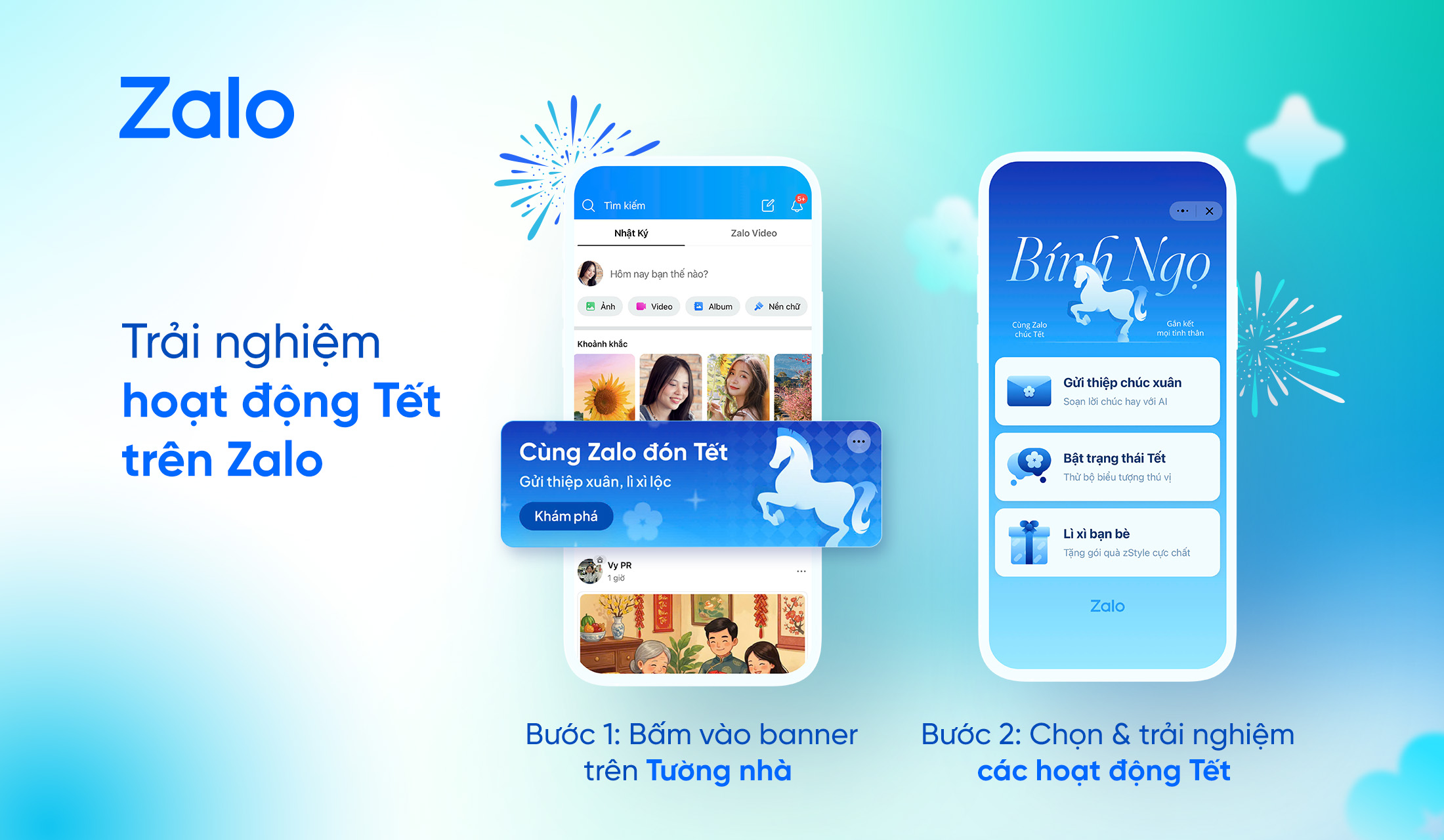 Zalo có nhiều hoạt động tương tác thú vị ấm áp cho gia đình Việt nhân dịp Tết Bính Ngọ - Zalo Tet Binh Ngo 04