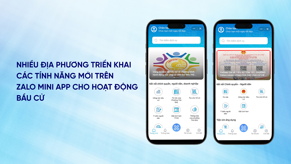 Nhiều địa phương sử dụng Zalo OA và Zalo Mini App tuyên truyền bầu cử - DIA PHUONG TUYEN TRUYEN BAU CU THONG QUA NEN TANG ZALO 1