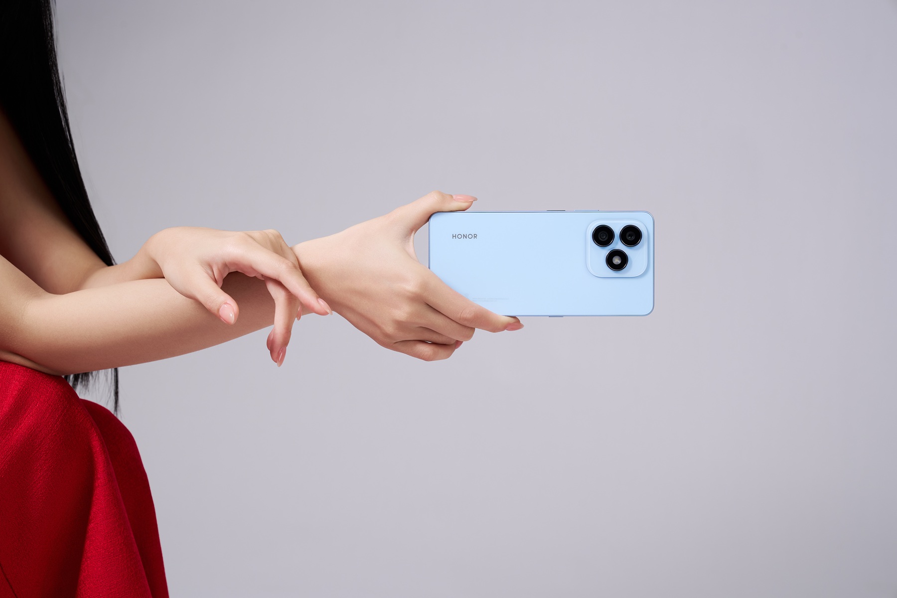 HONOR X8d, smartphone pin 7000mAh thân máy mỏng, có camera AI và nút AI riêng, giá bất ngờ - HONOR X8d mong nhe nhat phan khuc