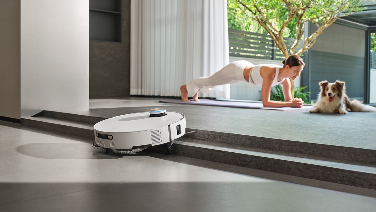 Dreame ra mắt robot lau nhà X60 Ultra leo bậc, chui gầm và nồi chiên không dầu Tasti PT60 nhìn xuyên 360° - Robot hut bui lau nha Dreame X60 Ultra 8