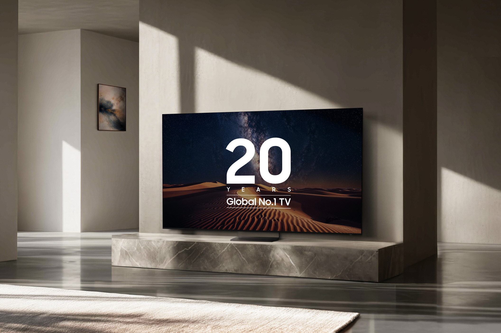 Samsung 20 năm liên tiếp giữ vị trí thương hiệu TV số 1 thế giới - Samsung Global 20Y