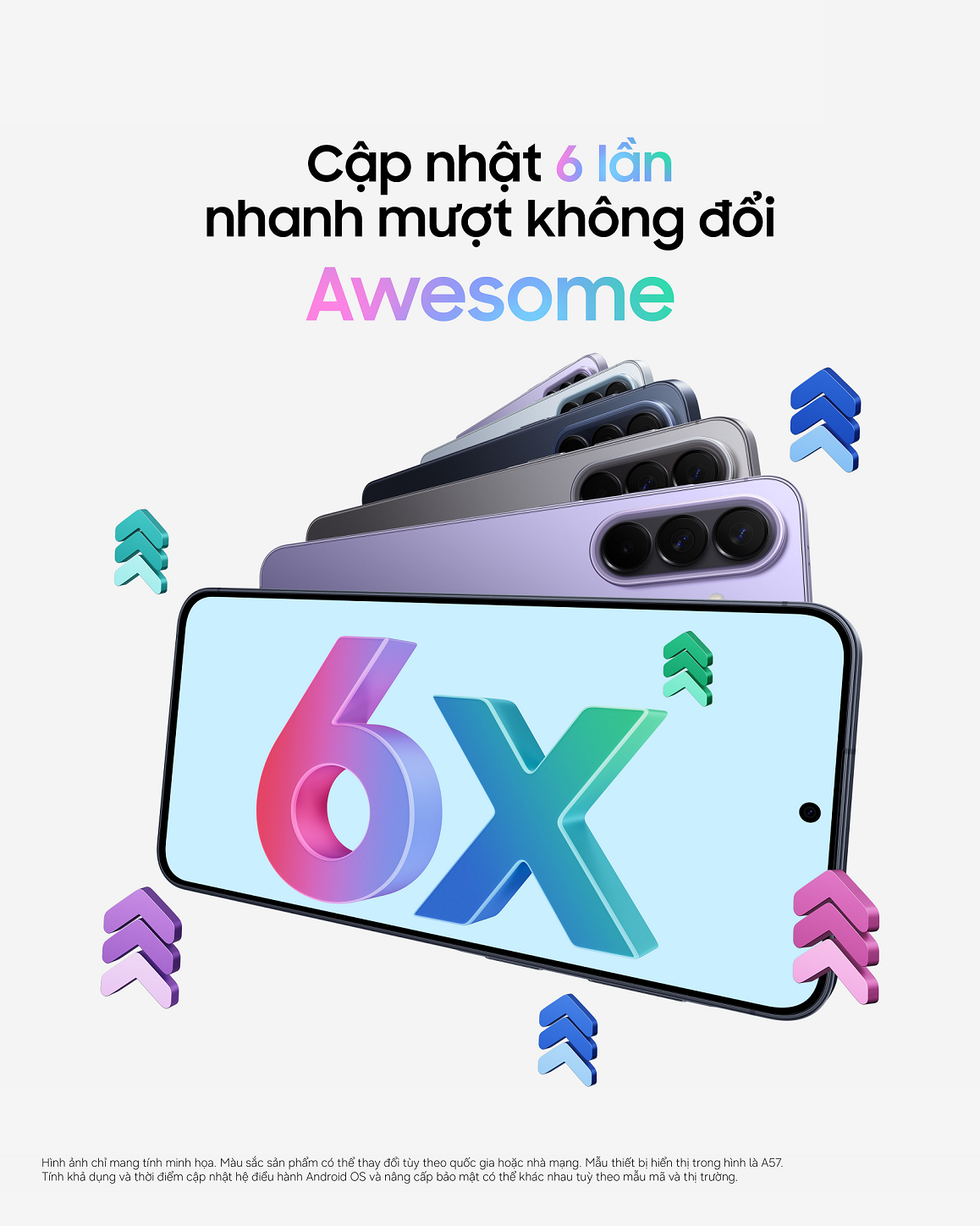 Samsung Galaxy A57 5G và Galaxy A37 5G, giá từ hơn 10 triệu đồng, nhiều tính năng chuyên nghiệp, cao cấp - Samsung cung cap gia tri su dung lau dai voi 6 the he nang cap he dieu hanh va 6 nam cap nhat bao mat