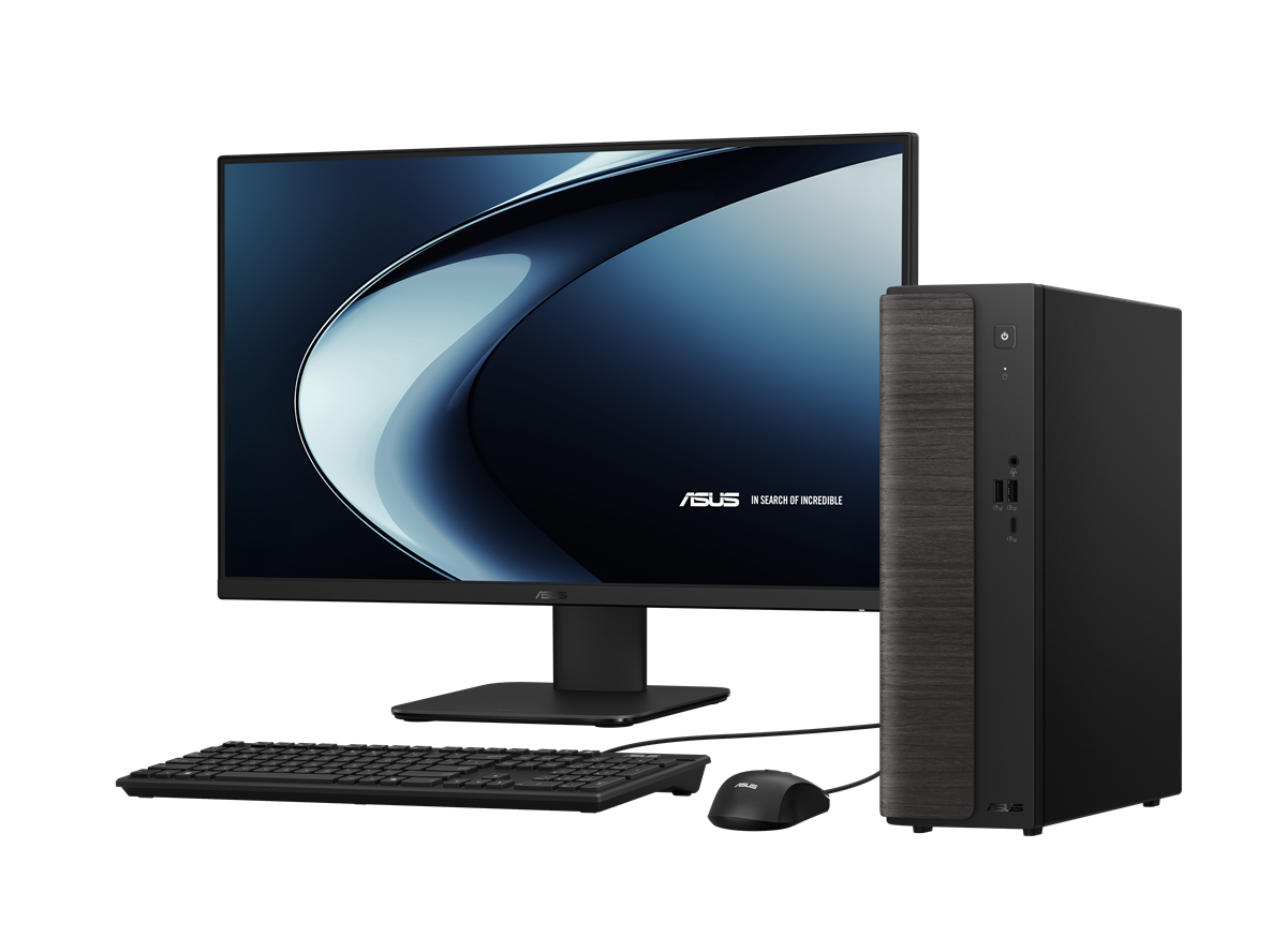 ASUS ra mắt loạt máy tính để bàn V501 Series nhỏ gọn, mạnh mẽ, bảo hành tận nơi - V500 SFF V501SV Product photo Dark Wood 07