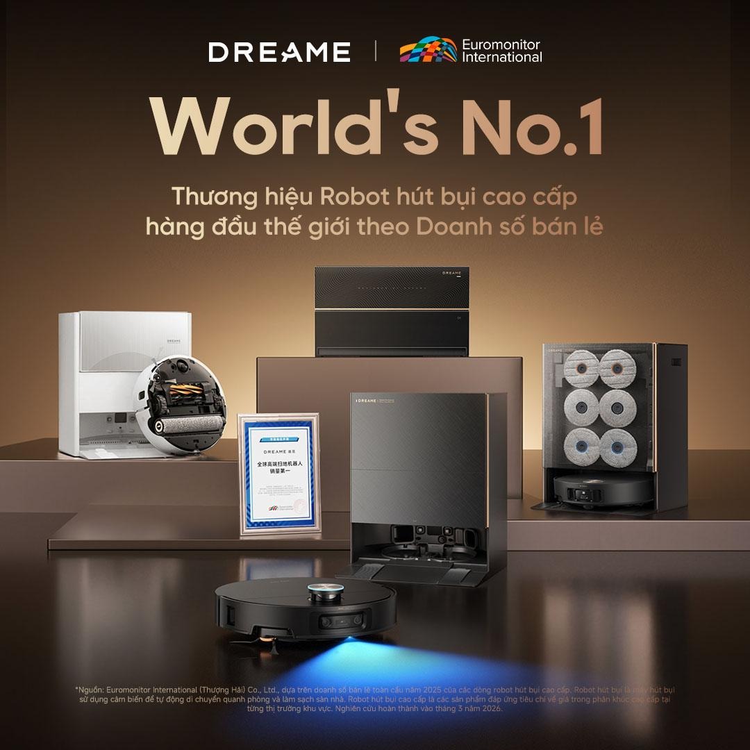 Dreame ra mắt robot lau nhà X60 Ultra leo bậc, chui gầm và nồi chiên không dầu Tasti PT60 nhìn xuyên 360° - image 41