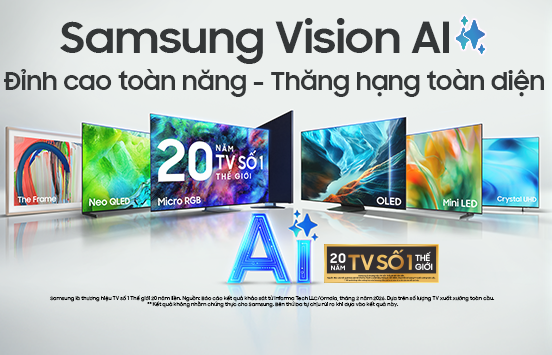 Samsung mở bán bộ sưu tập AI TV và loa lifestyle 2026 trên nền tảng online, theo dõi livestream được nhiều ưu đãi lớn - 1 Top