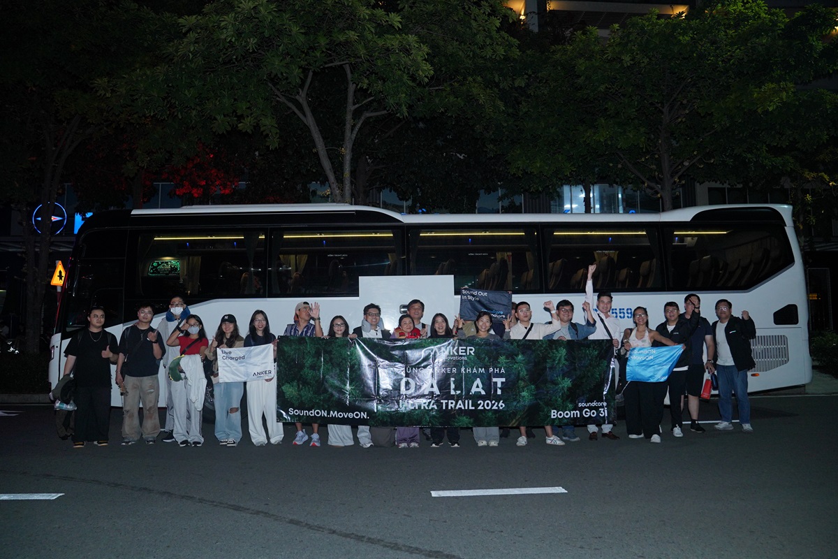 Chuyến trải nghiệm cực chất khi kết hợp loa soundcore Boom Go 3i cùng giải chạy Ultra Trail Đà Lạt 2026 - DAN06359
