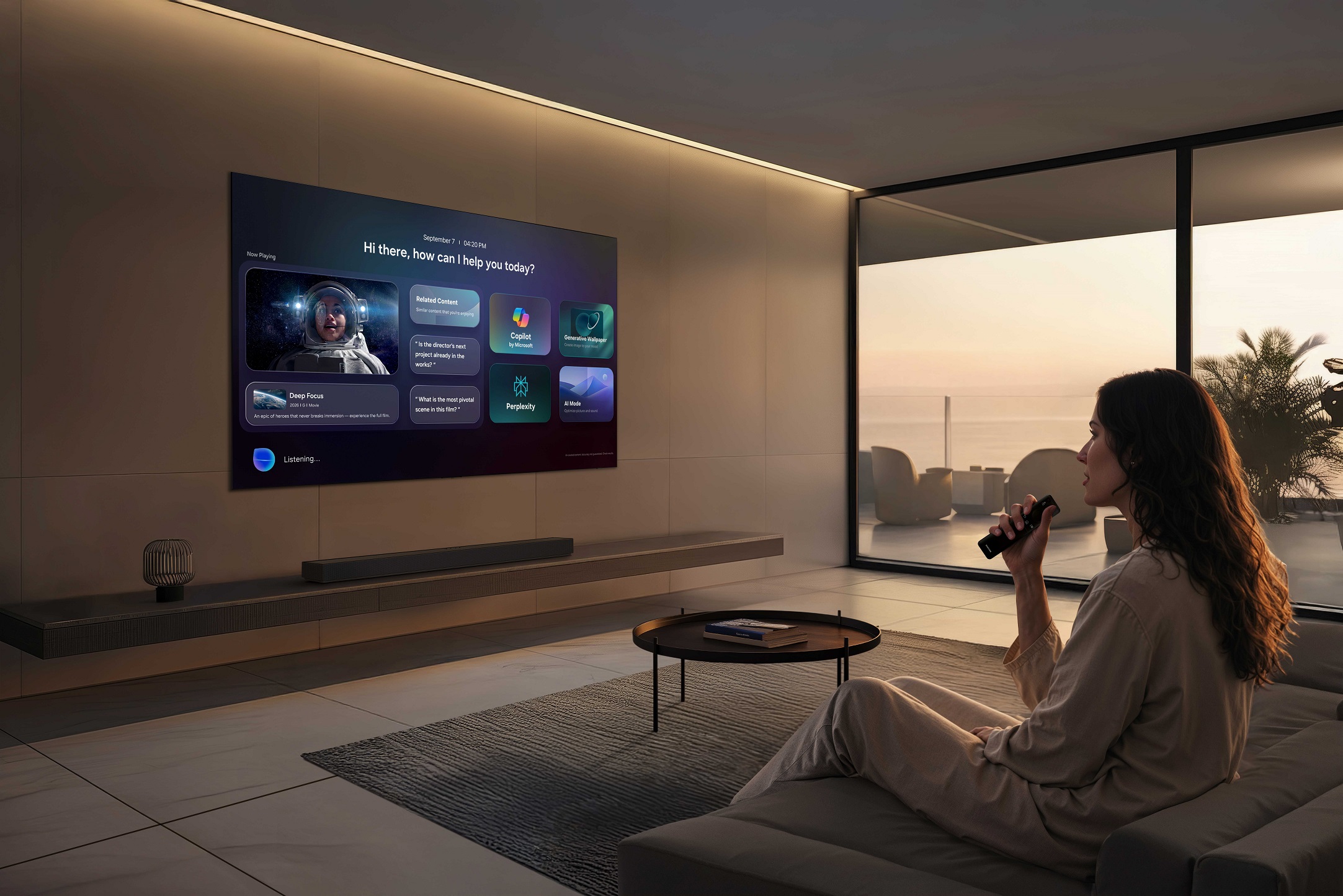 Samsung tung ra dòng TV OLED tích hợp Art Store tại thị trường Việt Nam - Resize 2026 OLED S90H PERS WALL VAC