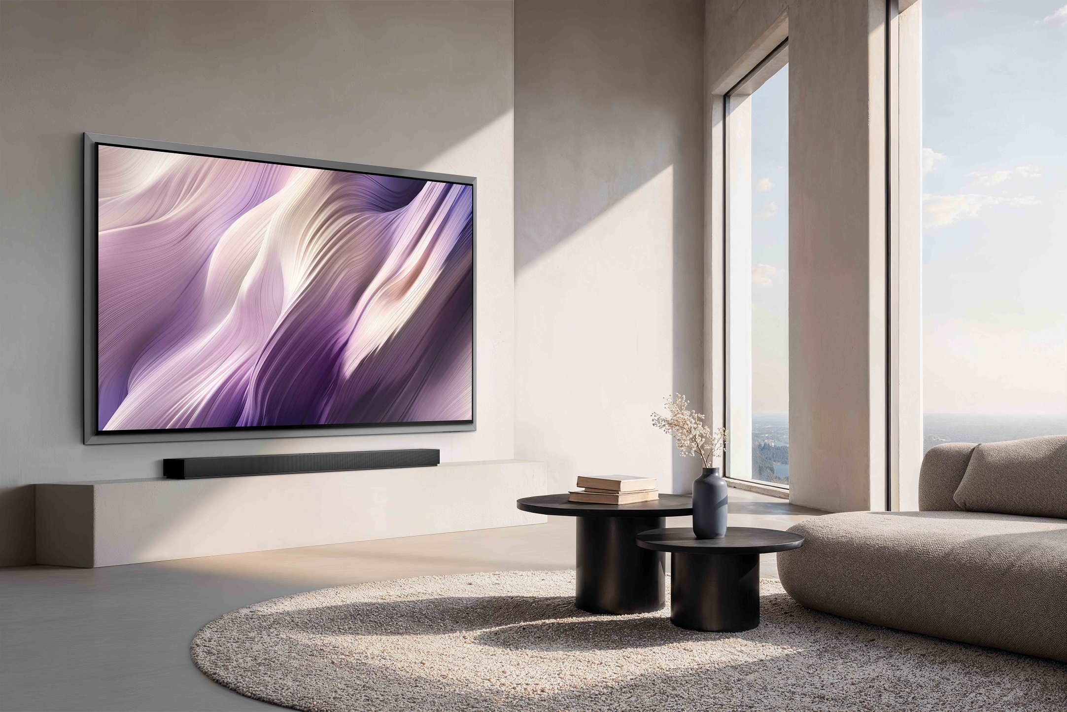 Samsung tung ra dòng TV OLED tích hợp Art Store tại thị trường Việt Nam - Resize 2026 OLED S95H PERS WALL Design