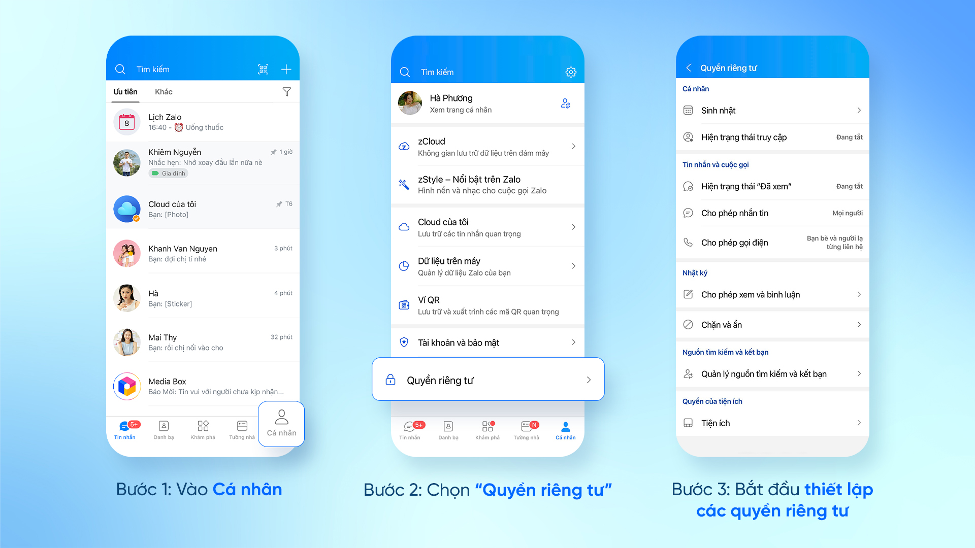 Zalo giới thiệu tính năng chống quay chụp màn hình, ảnh đại diện - Zalo gioi thieu tinh nang chong quay chup man hinh anh dai dien 5