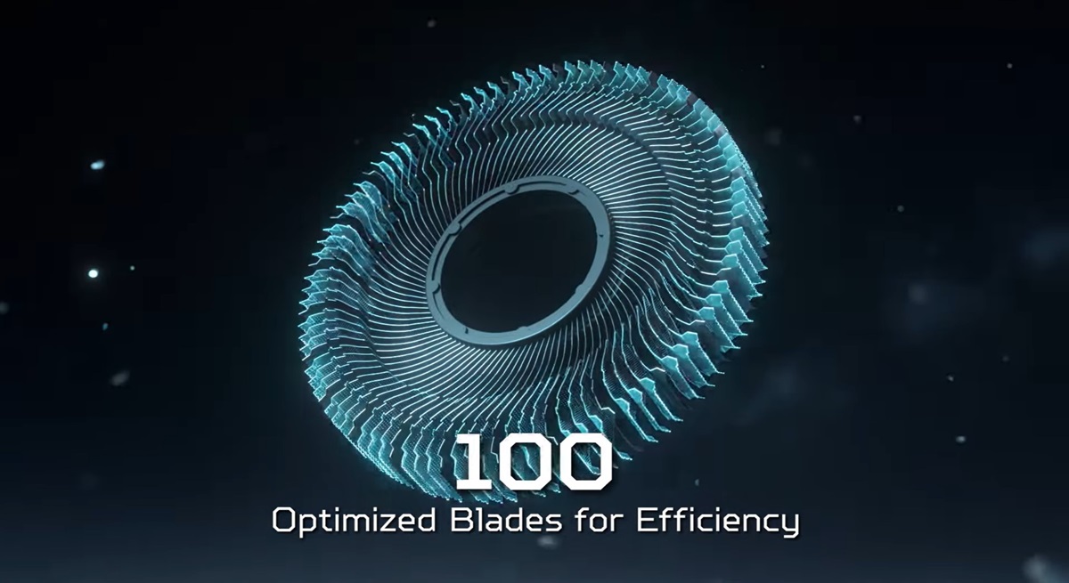 Acer nâng cấp công nghệ tản nhiệt AeroBlade 3D thế hệ 6: Quạt kim loại 100 cánh tăng lưu lượng gió - afc3