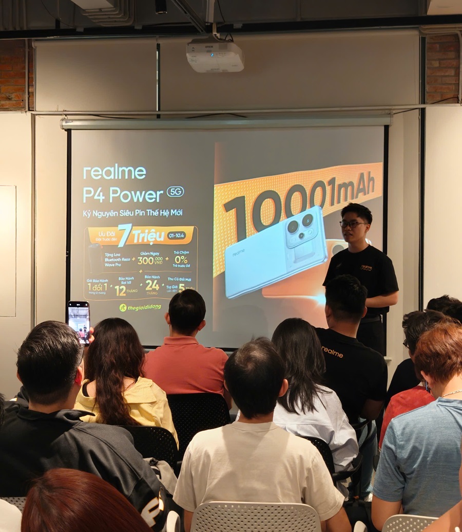 realme P4 Power: Điện thoại siêu pin đạt mốc 10001mAh, độ sáng màn hình 6500nits lần đầu tiên bán tại Việt Nam - z7683592270896 e727c918207ade89e54b4b1e85584f52