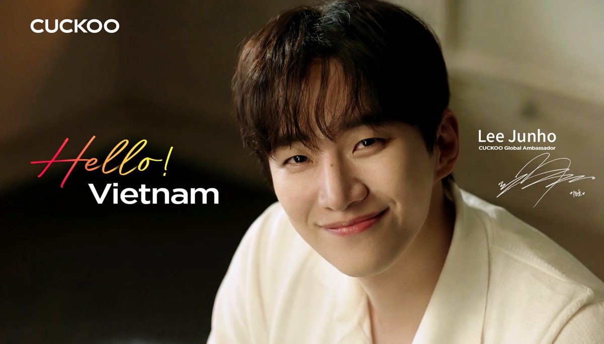 Cuckoo và Digiworld ký kết phân phối hàng điện gia dụng và chăm sóc sức khỏe - Banner Lee Junho