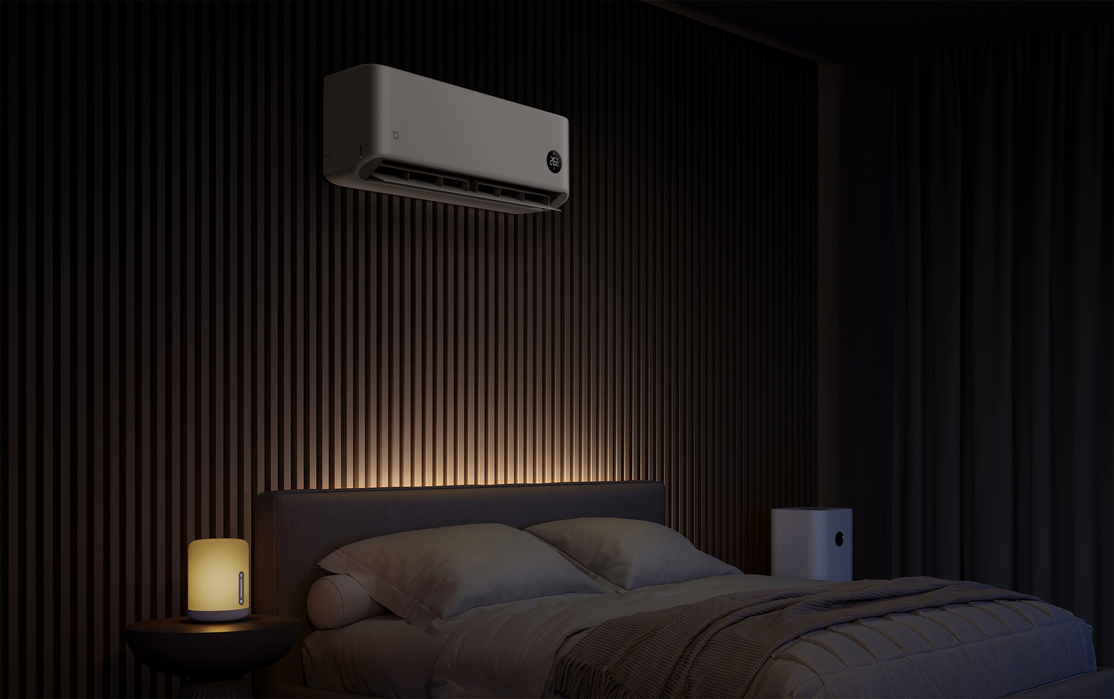 Xiaomi ra dải sản phẩm AIoT và thiết bị gia dụng Mijia mới, hoàn thiện hệ sinh thái gia dụng 15 Xiaomi ra dải sản phẩm AIoT và thiết bị gia dụng Mijia mới, hoàn thiện hệ sinh thái gia dụng - Mijia Air Conditioner Eco 5 Star Inverter 1.0HP va 1.5HP