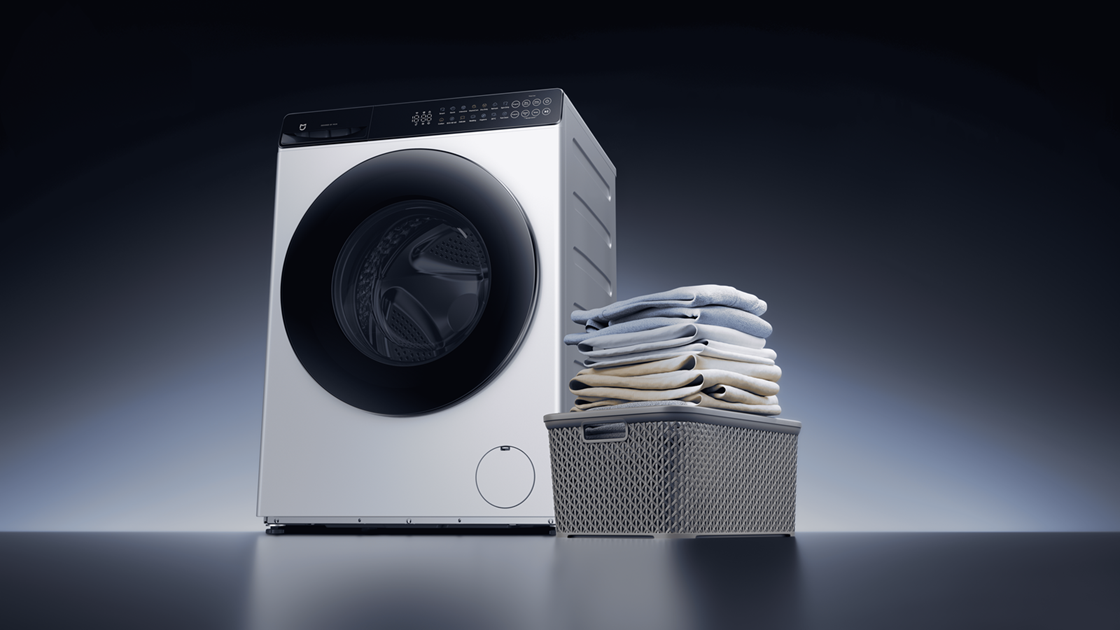 Xiaomi ra dải sản phẩm AIoT và thiết bị gia dụng Mijia mới, hoàn thiện hệ sinh thái gia dụng 13 Xiaomi ra dải sản phẩm AIoT và thiết bị gia dụng Mijia mới, hoàn thiện hệ sinh thái gia dụng - Mijia Front Load Washer Dryer 9Kg