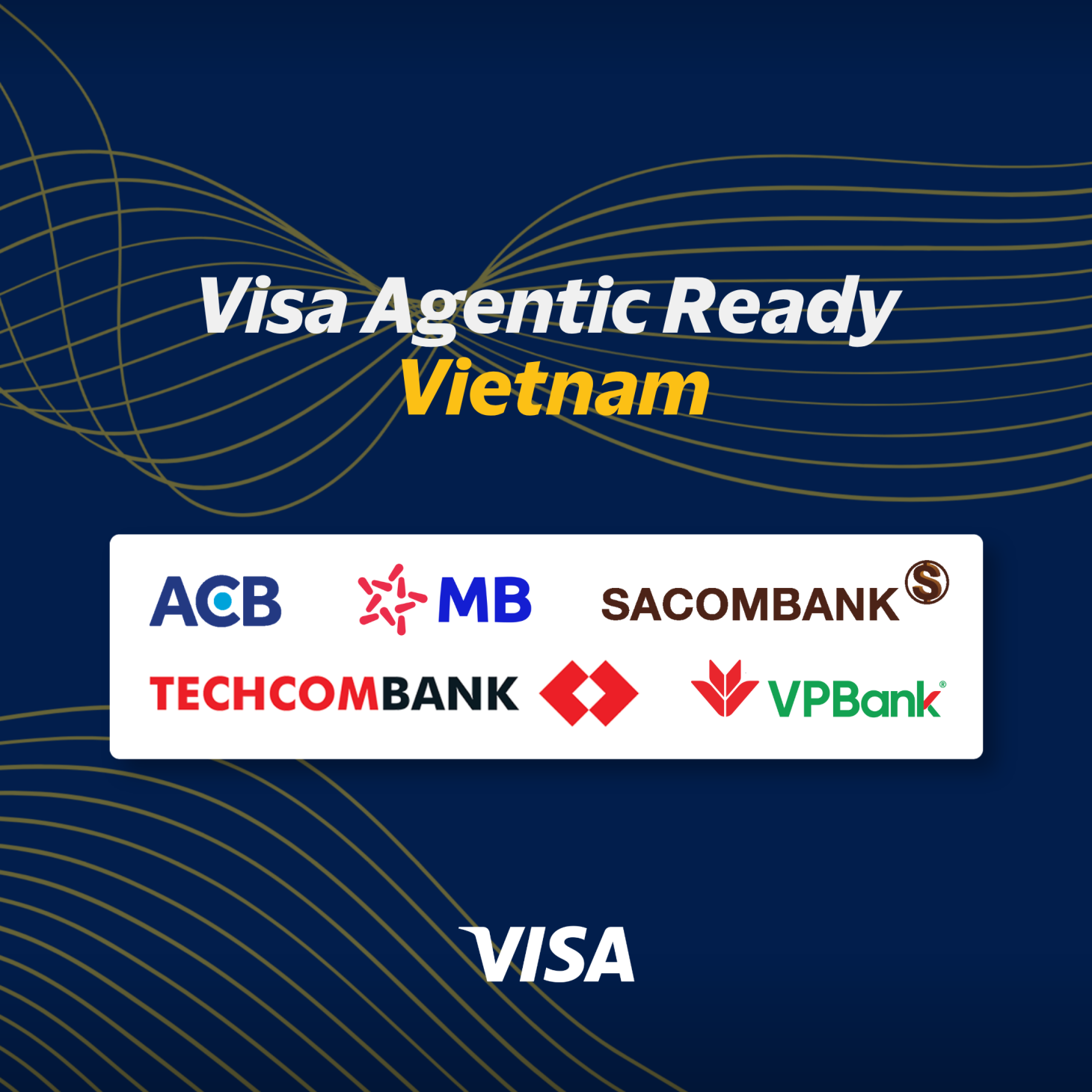 5 ngân hàng Việt Nam tiên phong giao dịch bằng AI trong chương trình “Agentic Ready” của Visa - Vietnam