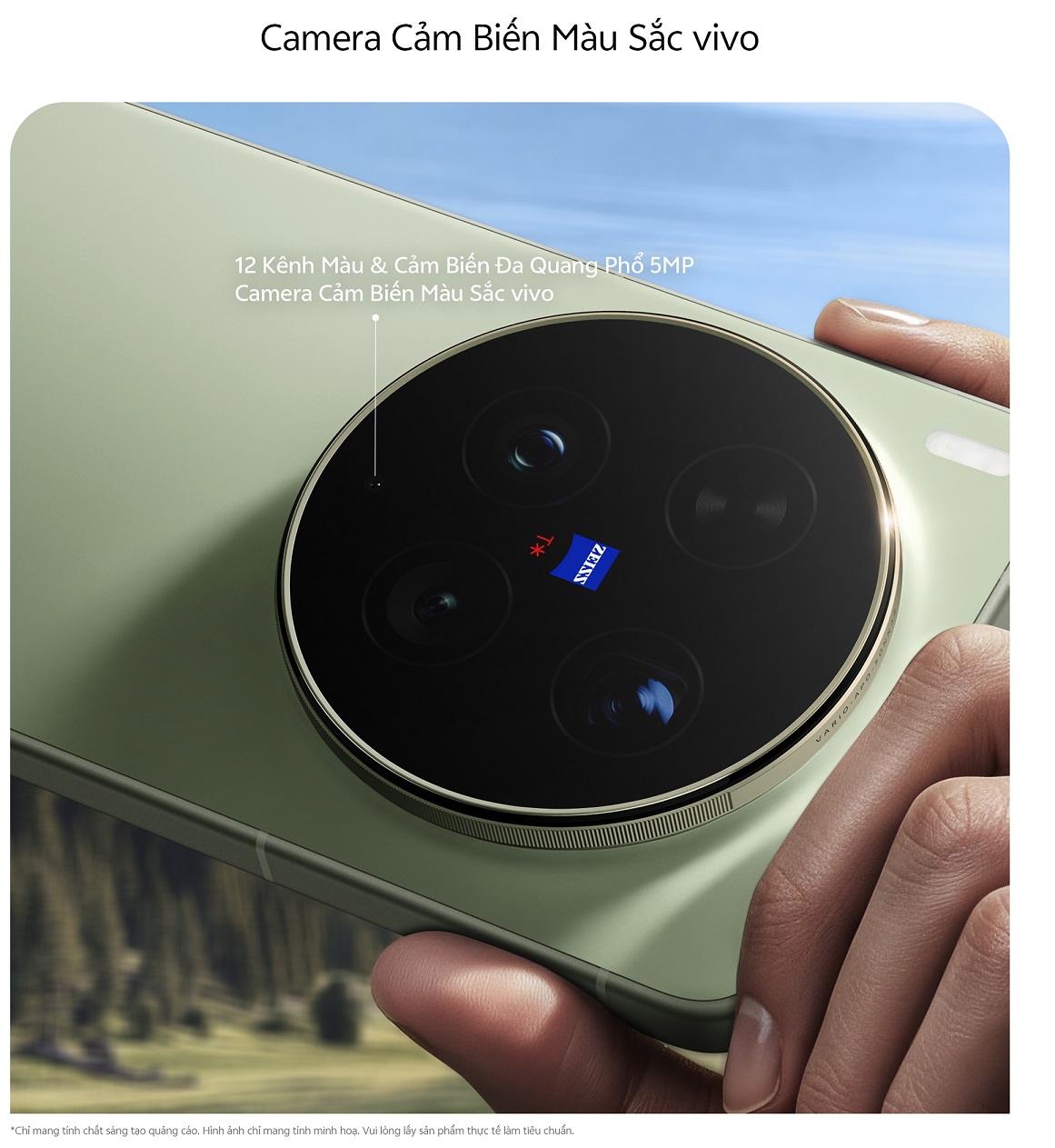 Siêu phẩm X300 Ultra của vivo chính thức bán ra, giá 49,99 triệu đồng, tích hợp Bộ Sưu Tập Ống Kính Bậc Thầy ZEISS - X300Ultra Color Sensing Camera